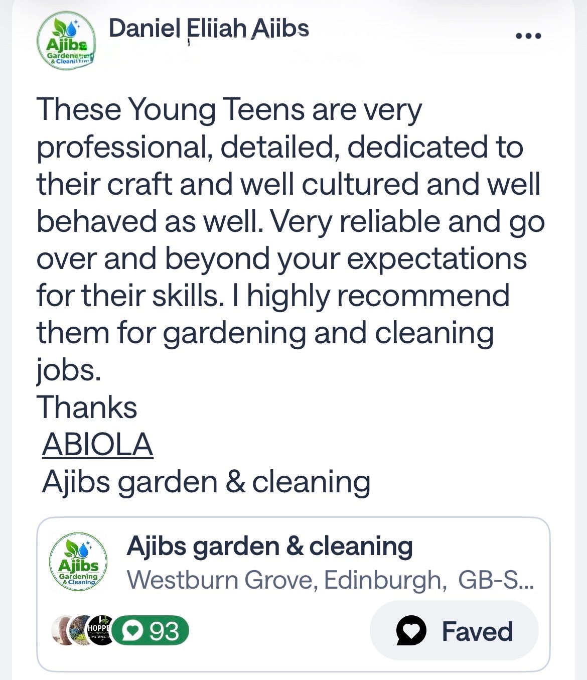 Customer review screenshot 3